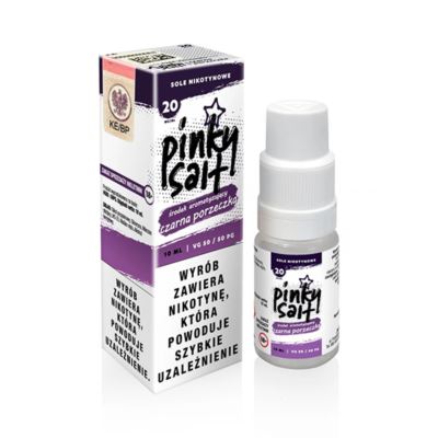 PINKY SALT 10ml Czarna Porzeczka 20mg