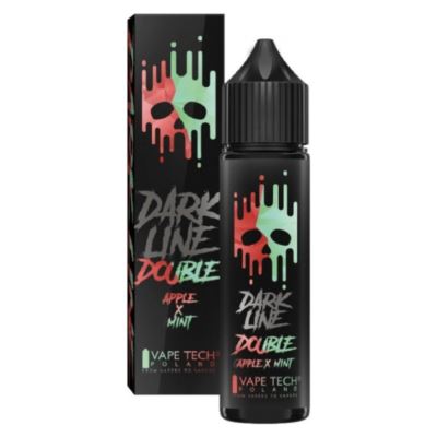 Longfill Vape Tech DOUBLE DARK LINE 8/60ml Apple Mint