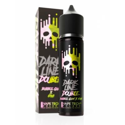 Longfill Vape Tech DOUBLE DARK LINE 8/60ml Bubble Gum Kiwi