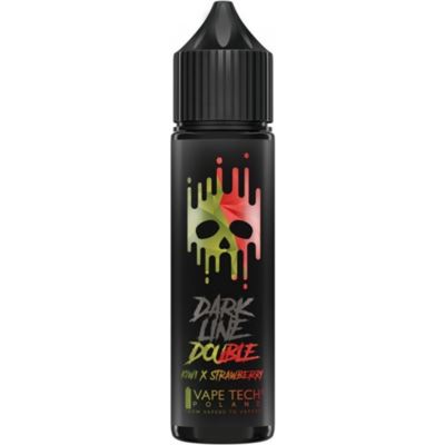 Longfill Vape Tech DOUBLE DARK LINE 8/60ml Kiwi Strawberry