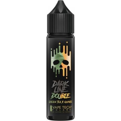 Longfill Vape Tech DOUBLE DARK LINE 8/60ml Green Tea Quince