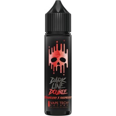 Longfill Vape Tech DOUBLE DARK LINE 8/60ml Strawberry Raspberry