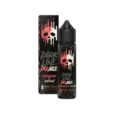 Longfill Vape Tech DOUBLE DARK LINE 8/60ml Raspberry Coconut