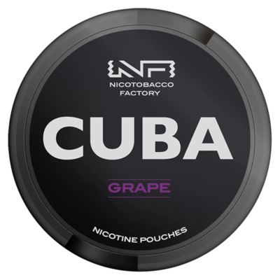 Woreczki Nikotynowe CUBA Black Grape 66mg