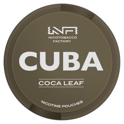 Woreczki Nikotynowe CUBA Coca Leaf 77mg