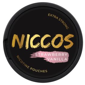Woreczki Nikotynowe NICCOS X-Strawberry Vanilla 43mg