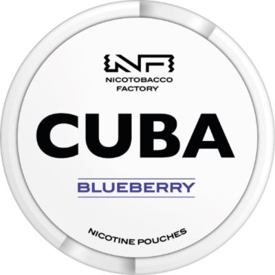 Woreczki Nikotynowe CUBA White Blueberry 25mg