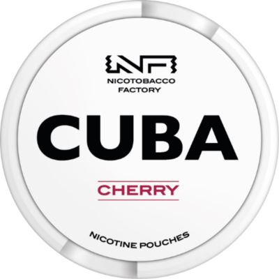 Woreczki Nikotynowe CUBA White Cherry 25mg