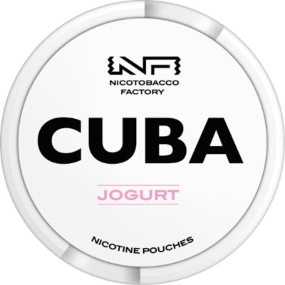 Woreczki Nikotynowe CUBA White Jogurt 25mg