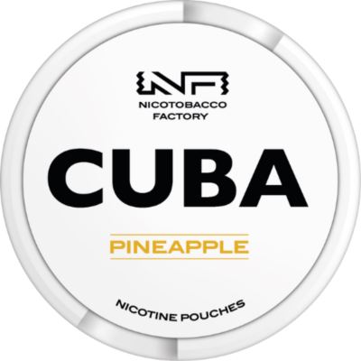 Woreczki Nikotynowe CUBA White Pineapple 25mg