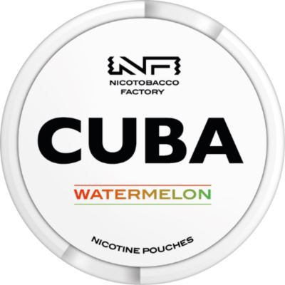 Woreczki Nikotynowe CUBA White Watermelon 25mg