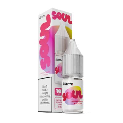 Liquid KLARRO SOUL Salt 10ml Jagoda, Malina, Cytryna 20mg