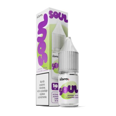 Liquid KLARRO SOUL Salt 10ml Jagoda, Jeżyna, Cuk. Ziołowe 20mg