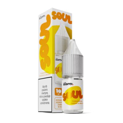 Liquid KLARRO SOUL Salt 10ml Pomarańcza, Ananas, Mango 20mg