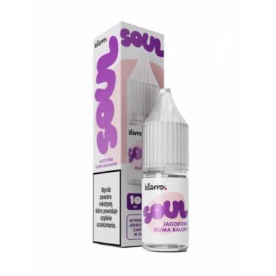 Liquid KLARRO SOUL Salt 10ml Jagodowa Guma Balonowa 20mg