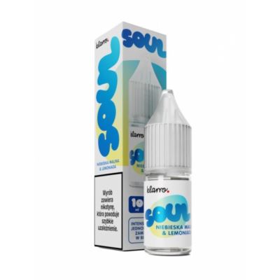 Liquid KLARRO SOUL Salt 10ml Niebieska Malina Lemoniada 20mg