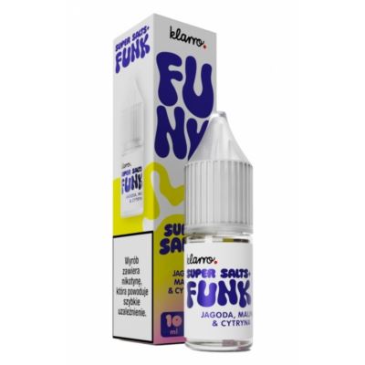 Liquid KLARRO FUNK SS+ 10ml Jagoda Malina Cytryna 20mg