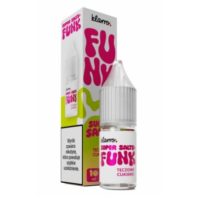 Liquid KLARRO FUNK SS+ 10ml Tęczowe Cukierki 20mg