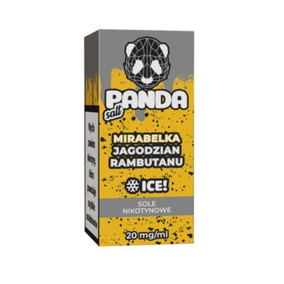 Panda Double Salt 10ml Mirabelka Jagodzian Rambutanu ICE 20mg