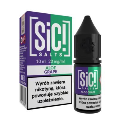 Liquid SIC! DUPLEX Aloe Grape 20mg 10ml