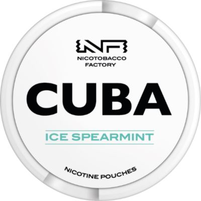 Woreczki Nikotynowe CUBA White Ice Spearmint 25mg