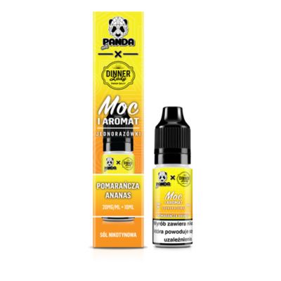 Panda Eats x Dinner Lady Salt 10ml 20mg Pomarańcza Ananas