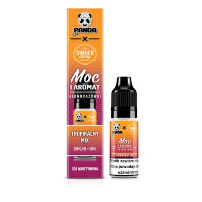 Panda Eats x Dinner Lady Salt 10ml 20mg Tropikalny Mix