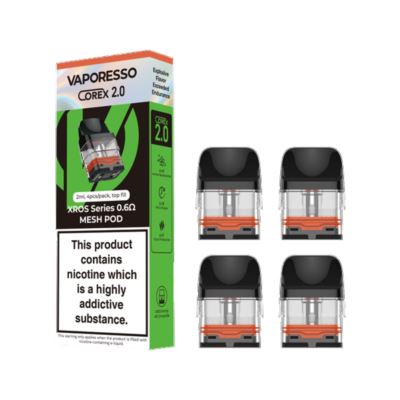 Cartridge VAPORESSO XROS Corex 2.0 0.6ohm 4SZT