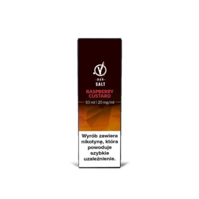 Liquid Vbar Salt 20mg 10ml Raspberry Custard