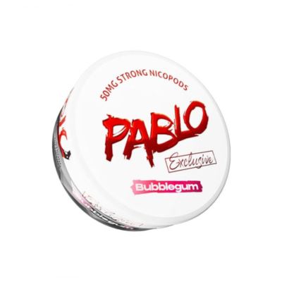 Woreczki nikotynowe PABLO Exclusive Bubblegum 50mg