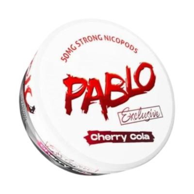 Woreczki nikotynowe PABLO Exclusive Cherry Cola 50mg