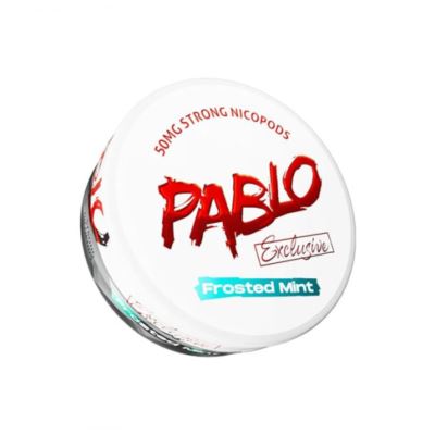 Woreczki nikotynowe PABLO Exclusive Frosted Mint 50mg