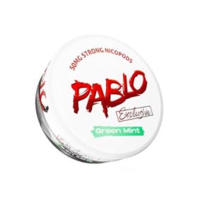 Woreczki nikotynowe PABLO Exclusive Green Mint 50mg