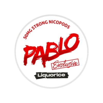 Woreczki nikotynowe PABLO Exclusive Liquorice 50mg