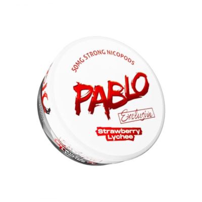 Woreczki nikotynowe PABLO Exclusive Strawberry Lychee 50mg