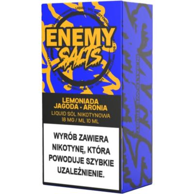 Liquid ENEMY SALTS Lemon Aronia Jagoda 18mg 10ml