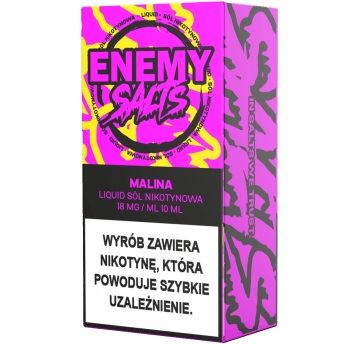 Liquid ENEMY SALTS Malina 18mg 10ml