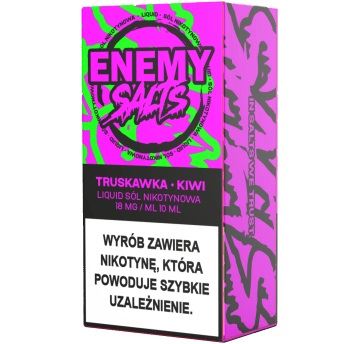 Liquid ENEMY SALTS Truskawka Kiwi 18mg 10ml