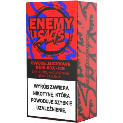 Liquid ENEMY SALTS Owoce Jagodowe Koolada Ice 18mg 10ml