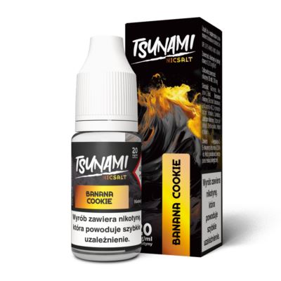 Liquid TSUNAMI Salt 20mg Banana Cookie 10ml