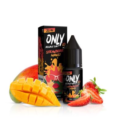 Liquid ONLY Salt Double 20mg Strawberry Mango 10ml