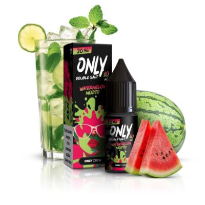 Liquid ONLY Salt Double 20mg Watermelon Mojito 10m