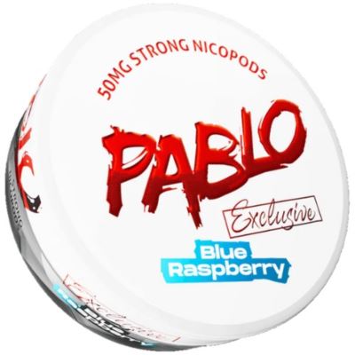 Woreczki nikotynowe PABLO Exclusive Blue Raspberry 50mg