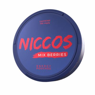 Woreczki Kofeinowe NICCOS Mix Berries 100mg