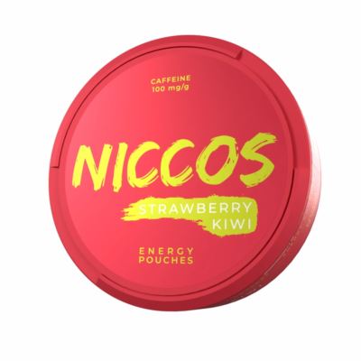 Woreczki Kofeinowe NICCOS Strawberry Kiwi 100mg